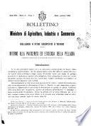 Bollettino del Ministero di agricoltura, industria e commercio. Serie C, Relazioni e studi scientifici e tecnici