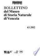 Bollettino del Museo di storia naturale di Venezia