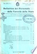 Bollettino del personale delle ferrovie dello Stato
