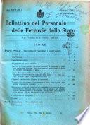 Bollettino del personale delle ferrovie dello Stato