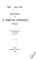 Bollettino del R. cComitato geologico d'Italia
