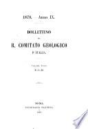 Bollettino del R. Comitato Geologico d'Italia