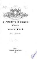 Bollettino del R. Comitato geologico d'Italia