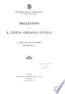 Bollettino del R. Ufficio geologico d'Italia