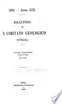 Bollettino del R. Ufficio geologico d'Italia