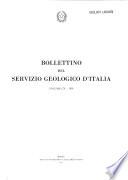 Bollettino del Servizio geologico d'Italia