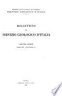 Bollettino del Servizio geologico d'Italia