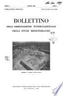 Bollettino dell'Associazione internazionale di studi mediterranei