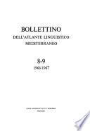Bollettino dell'Atlante linguistico mediterraneo