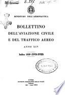 Bollettino dell'aviazione civile e del traffico aereo