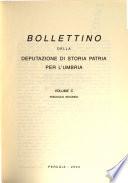 Bollettino della Deputazione di storia patria per l'Umbria