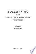 Bollettino della Deputazione di storia patria per l'Umbria