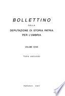 Bollettino della Deputazione di storia patria per l'Umbria