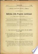 Bollettino della proprietà intellettuale