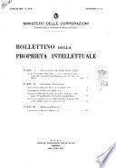 Bollettino della proprieta intellettuale
