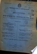 Bollettino della proprieta intellettuale