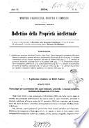 Bollettino della proprieta intellettuale
