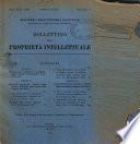 Bollettino della proprieta intellettuale