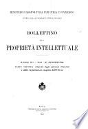 Bollettino della proprieta intellettuale