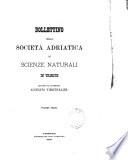 Bollettino della Società adriatica di scienze naturali in Trieste