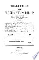 Bollettino della Società africana d'Italia