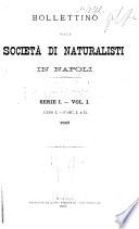 Bollettino della Società dei naturalisti in Napoli