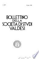 Bollettino della Società di studi valdesi