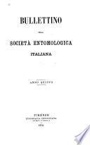 Bollettino della Società entomologica italiana