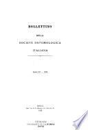 Bollettino della Società entomologica italiana