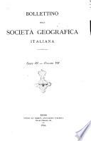 Bollettino della Società geografica italiana