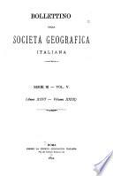 Bollettino della Società geografica italiana
