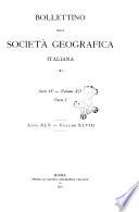 Bollettino della Società geografica italiana
