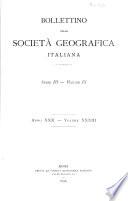 Bollettino della Società Geografica Italiana