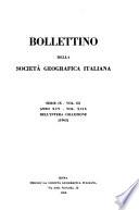 Bollettino della Società geografica italiana