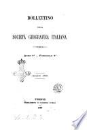 Bollettino della Società geografica italiana