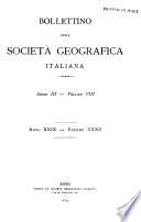 Bollettino della Società geografica italiana