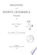 Bollettino della Società geografica italiana