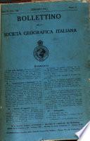 Bollettino della Società geografica italiana