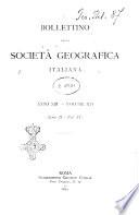 Bollettino della Società geografica italiana