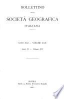 Bollettino della Società Geografica Italiana