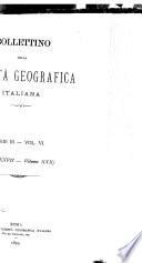 Bollettino della Società geografica italiana