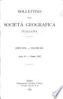Bollettino della Società Geografica Italiana