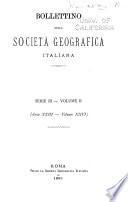 Bollettino della Società geografica italiana