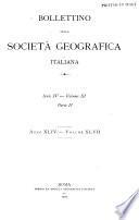 Bollettino della Società geografica italiana