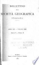 Bollettino della Società geografica italiana