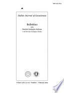 Bollettino della Società geologica italiana