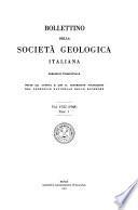 Bollettino della Società geologica italiana