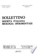 Bollettino della Società italiana di biologia sperimentale