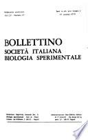 Bollettino della Società italiana di biologia sperimentale