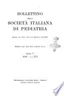 Bollettino della Società italiana di pediatria